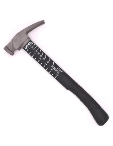 Martillo Boss 12 oz Titanio Ti64 con Mango de Fibra de Vidrio