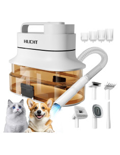 Kit de Aseo para Mascotas HILICHT con Aspiradora Silenciosa 4L