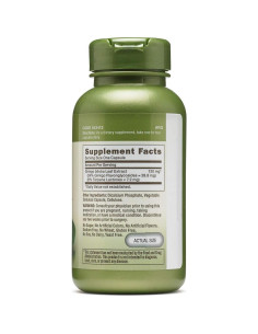 Suplemento Ginkgo Biloba 120mg GNC Herbal Plus 100 Porciones 2