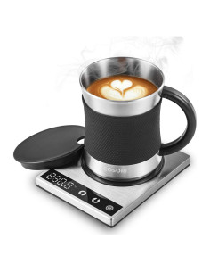 COSORI Calentador de Tazas y Taza Acero Inoxidable 500ml