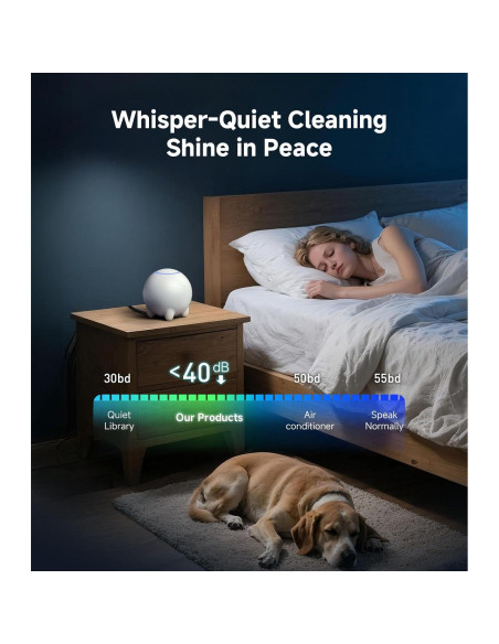 Limpiador Ultrasónico de Joyas JOYHOOD 45KHz con 4 Modos Limpiador Ultrasónico de Joyas JOYHOOD 45KHz con 4 Modos