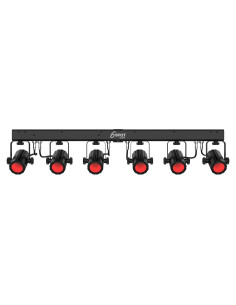 Iluminación LED Chauvet DJ 6Spot RGBW con 6 Cabezas Ajustables