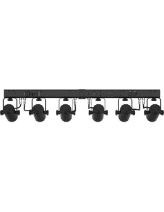 Iluminación LED Chauvet DJ 6Spot RGBW con 6 Cabezas Ajustables 2