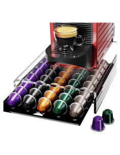 Cajón de Almacenamiento LifeMoreasy para 40 Cápsulas Nespresso