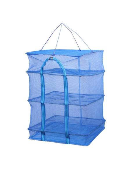 Cesta de Red de Secado Plegable 3 Capas BESPORTBLE 65x35cm
