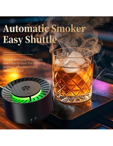 Kit de Ahumador Eléctrico Newgam con 6 Astillas de Madera