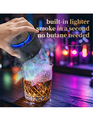 Kit de Ahumador Eléctrico Newgam con 6 Astillas de Madera