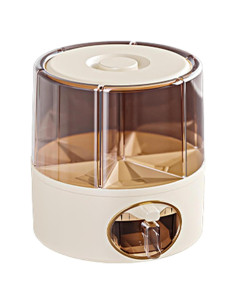 Cubo de Arroz Rotativo Genérico 23.5x24cm 6 Compartimentos