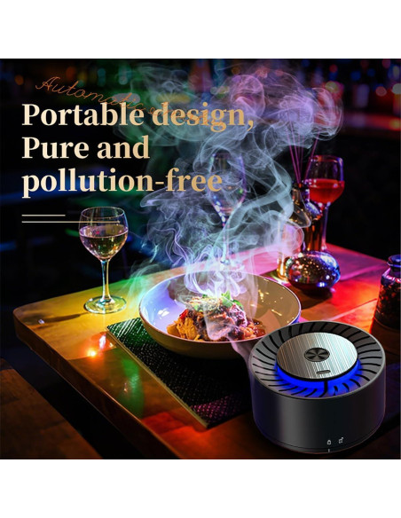 Kit de Ahumador Eléctrico Newgam con 6 Astillas de Madera