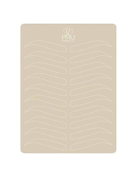 Piel de Práctica para Microblading PMU Dotted - 20.9x14.9cm
