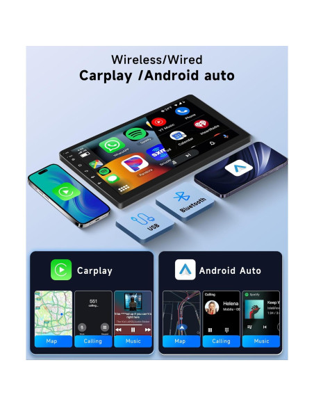 Estéreo de coche METEESER Android 13 para Chevrolet Camaro 2008-2015, 4G+64G, Pantalla IPS 32EQ DSP, Bluetooth 5.0