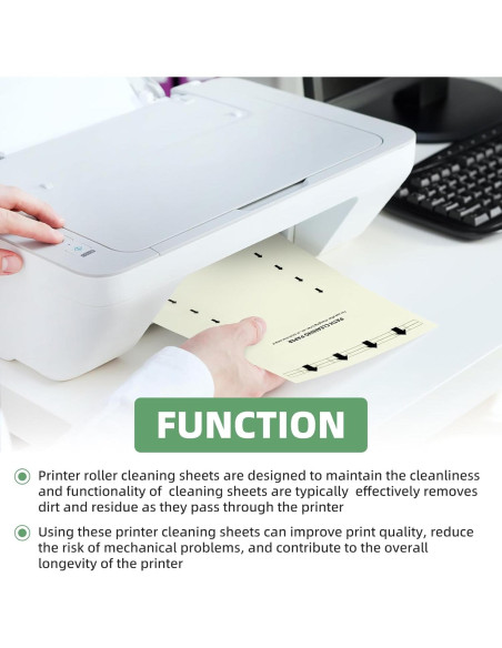 10 Hojas de Limpieza PROSOCOOL para Impresoras y Escáneres