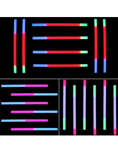 Barra de Luz LED DMX OPPSK 101,6 cm 60W 224 LEDs RGB 2