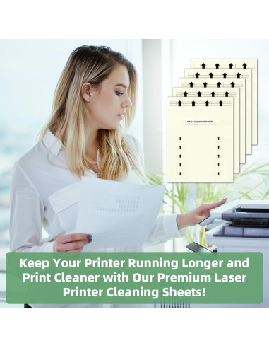 10 Hojas de Limpieza PROSOCOOL para Impresoras y Escáneres