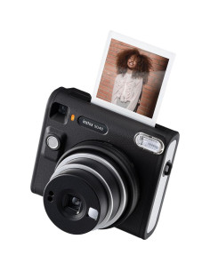 Cámara Instantánea Fujifilm Instax Square SQ40 Negra + Película 20 Exposiciones + Funda + Kit de Limpieza 2