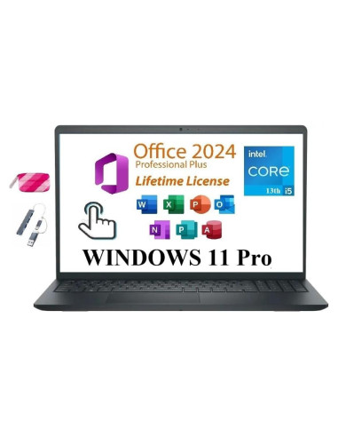 Laptop Dell Inspiron 15 3530, 15.6" Táctil FHD, Intel i5, 16GB RAM, 1TB SSD, Windows 11 Pro