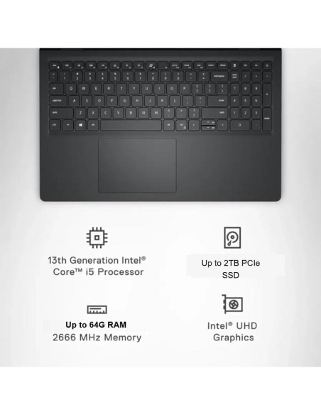 Laptop Dell Inspiron 15 3530, 15.6" Táctil FHD, Intel i5, 16GB RAM, 1TB SSD, Windows 11 Pro