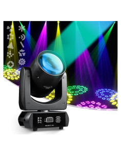 Cabeza Móvil LED 200W XFALIGHTS con 14 Gobos y 11 Colores