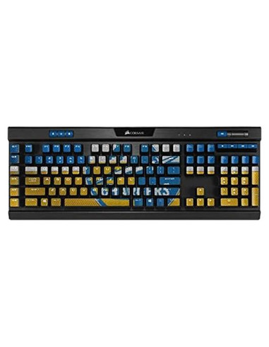Piel Decal Skinit para Teclado Mecánico Corsair K95 RGB - NFL Los Angeles Chargers