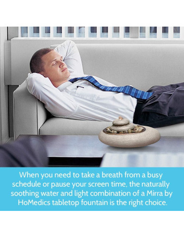 Fuente de Relajación de Mesa HoMedics Oceanside - 27.94x18.42cm