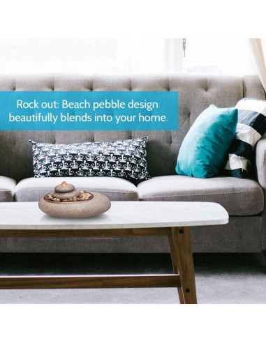 Fuente de Relajación de Mesa HoMedics Oceanside - 27.94x18.42cm