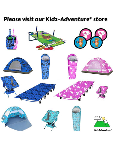 Saco de dormir momia ajustable ANJ Outdoors 0-15C niños