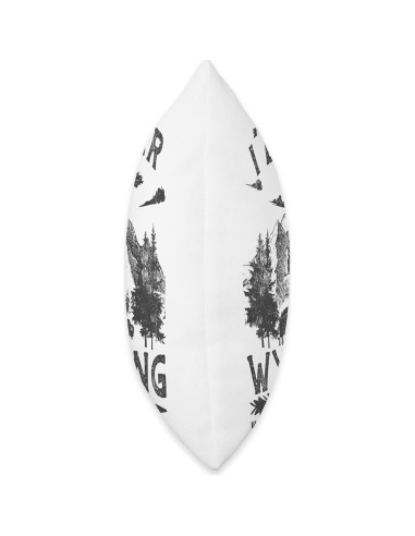 Almohada Vintage 18x18 cm Excursionistas Wyoming Camping
