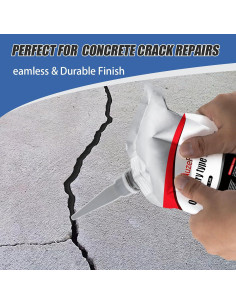 Rellenador de Grietas de Asfalto MuzeFansi 2 Pcs 0.99 kg 2