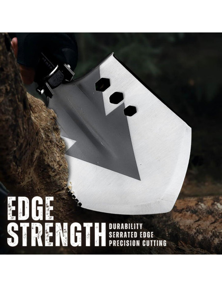 Pala Multiusos SmartstickX 13 en 1 Plegable Gris Carbón Pala Multiusos SmartstickX 13 en 1 Plegable Gris Carbón