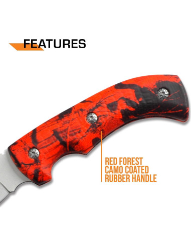 Cuchillo de Hoja Fija Elk Ridge ER-274RC 22.23 cm Acero Inoxidable