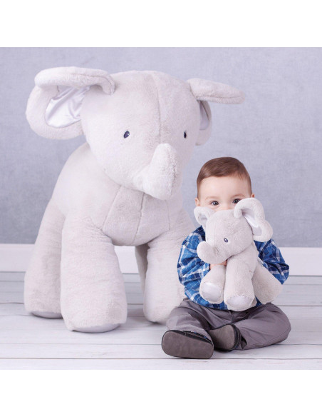 Juguete de Peluche Elefante GUND 25.4 cm Gris para Bebés