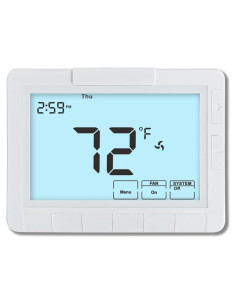 Termostato Programable Coiiwsei STN7305 Blanco 1 Calor/1 Frío