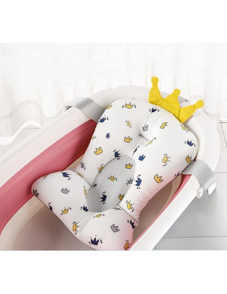 Almohadilla de baño para bebés ToBsoft, antideslizante, 0-12 meses Almohadilla de baño para bebés ToBsoft, antideslizante, 0-12 meses