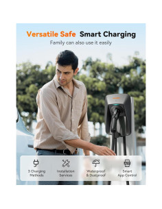 Cargador de EV WOLFBOX WE40 Nivel 2 40A J1772 7.62m 2