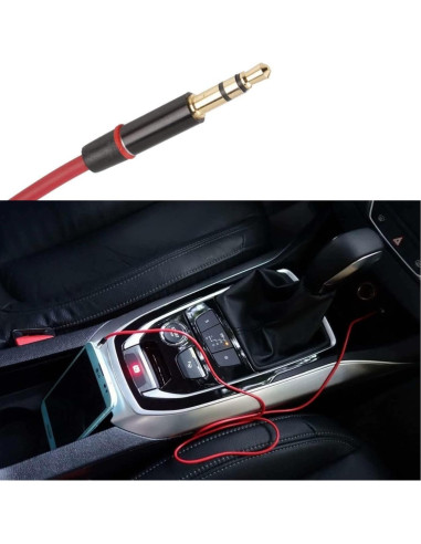 Cable de audio estéreos 3.5mm Learsoon 120cm para Beats