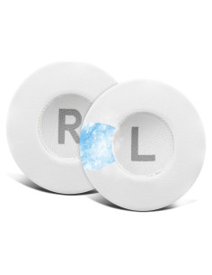 Almohadillas de Gel Refrigerante SOULWIT para Auriculares Jabra Move/Elite 25h - Blanco