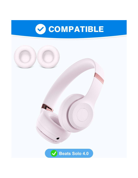 Almohadillas de Reemplazo Link Dream para Auriculares Beats Solo 4 Rosa Almohadillas de Reemplazo Link Dream para Auriculares Beats Solo 4 Rosa