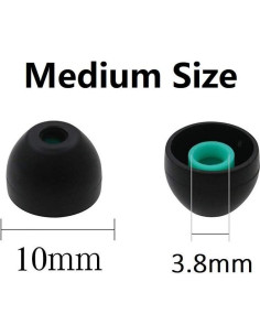 Tapones Híbridos JNSA para Auriculares Sony MDR/XBA - 3 Pares 2
