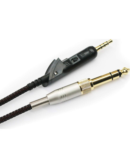 Cable de audio de reemplazo NewFantasia 1.2m para Bose QC15