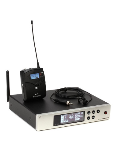 Sistema de Micrófono Lavalier Inalámbrico Sennheiser EW 100-ME2