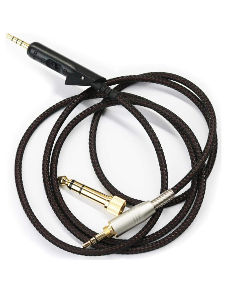 Cable de audio de reemplazo NewFantasia 1.2m para Bose QC15