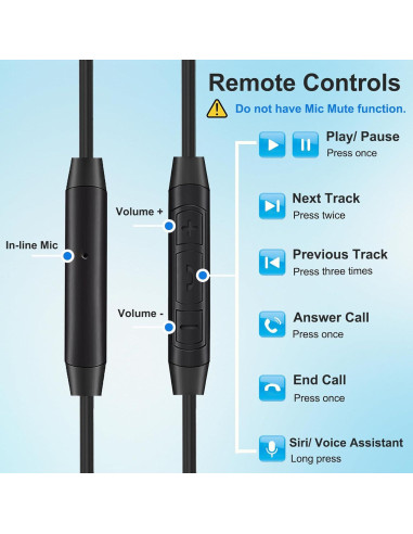 Cable de Audio Aux 3.5mm a 2.5mm Callez para Auriculares Bose y JBL