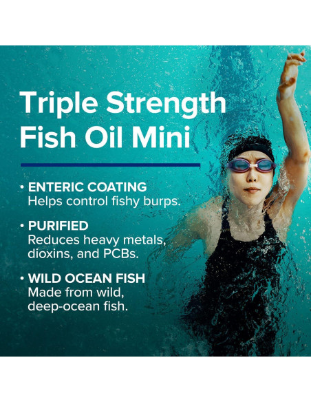Suplemento GNC Aceite de Pescado Triple Fuerza 1000mg Omega 3 Suplemento GNC Aceite de Pescado Triple Fuerza 1000mg Omega 3