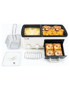 Estación de Desayuno 4 en 1 Yangming con Parrilla y Freír