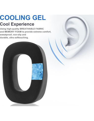 Almohadillas de Gel Refrigerante Miruchertter para Astro A30