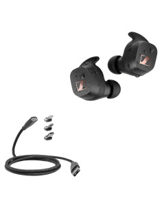 Cable MagnetoSnap BoxWave 100W USB-C/Micro para Sennheiser