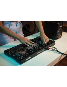 Controlador DJ Pioneer DDJ-REV1 + Auriculares StreamEye + Paño 2