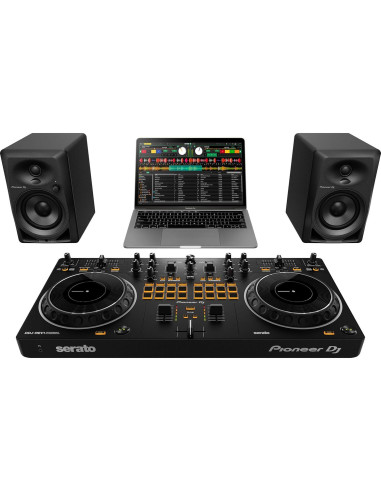 Controlador DJ Pioneer DDJ-REV1 + Auriculares StreamEye + Paño