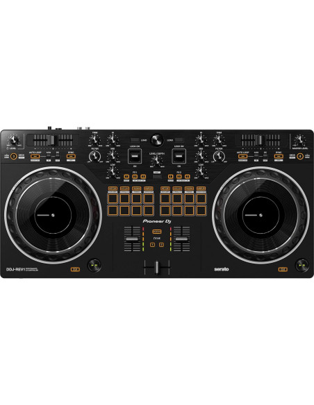 Controlador DJ Pioneer DDJ-REV1 + Auriculares StreamEye + Paño