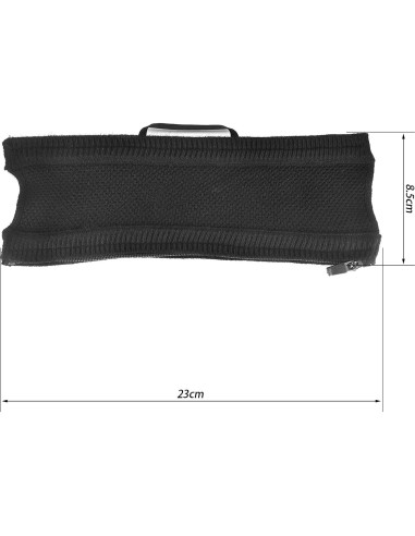 Cubierta de Diadema Defean para Auriculares Grandes - Negro